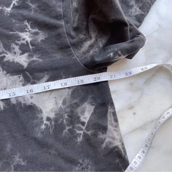 Jane and Delancey Black Tie-Dye Crewneck Sweatshirt - Picture 7 of 7